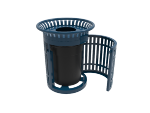 Skyline Swing Door Trash Receptacle - 32 Gallon