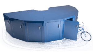 DLP Pie Bicycle Locker