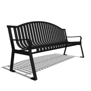 Strap Metal Arch Bench Capital Series - CS1 - 6'